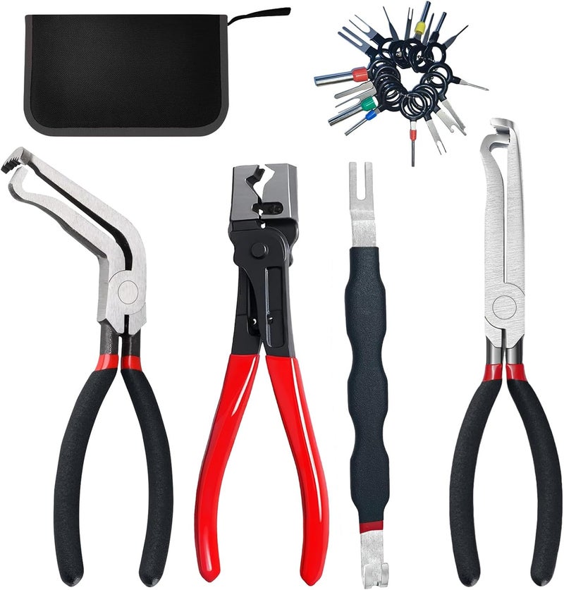 VIOXIA Electrical Disconnect Pliers Set – Automotive Electrical Tools & Connector Removal Tool Kit with Hose Clamp Pliers, Wire Terminal Separator, and Car Plug Connector - Image 1